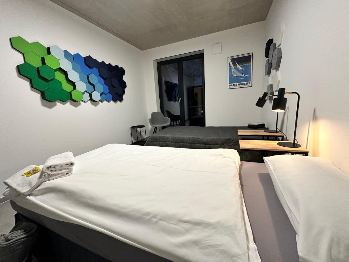 Luxurioeses Apartment Direkt Am Kanal 125 M² - Youpartments Munster  Eksteriør bilde