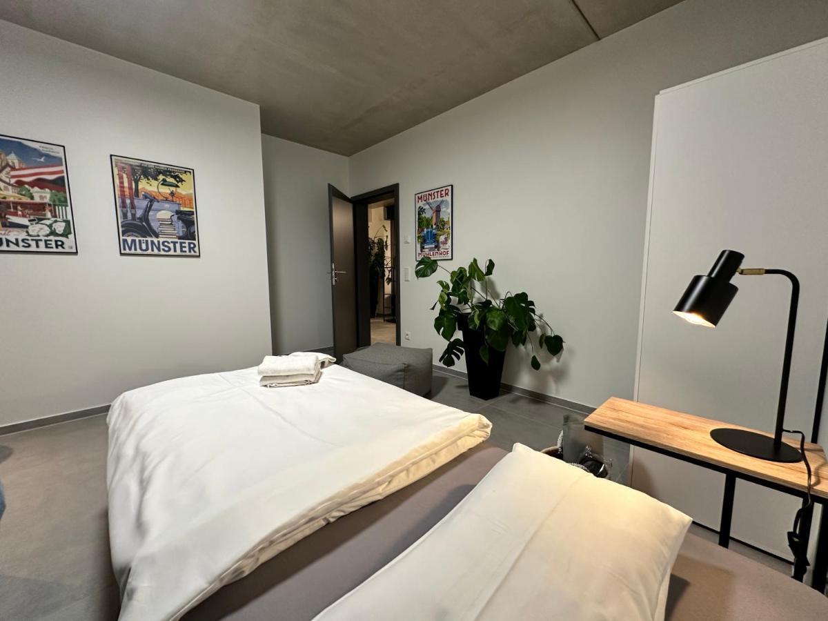 Luxurioeses Apartment Direkt Am Kanal 125 M² - Youpartments Munster  Eksteriør bilde