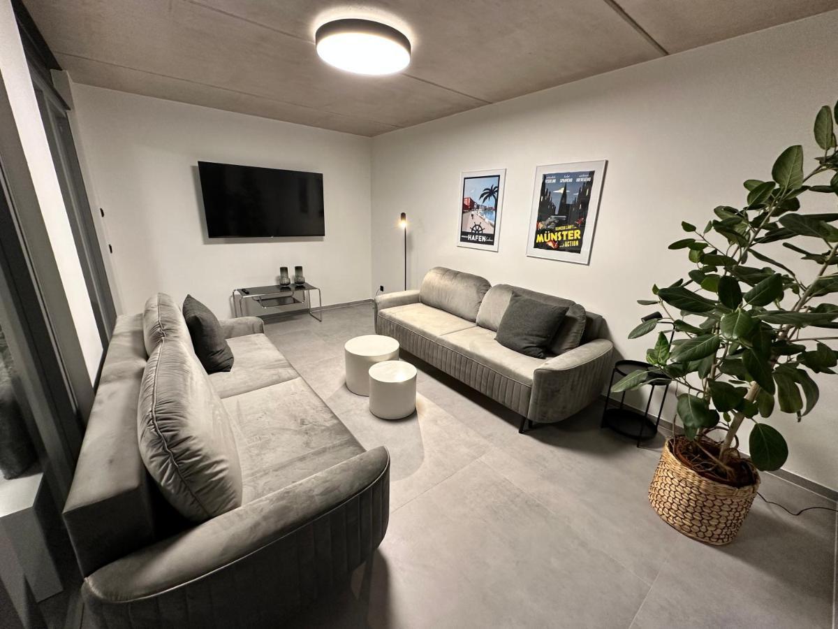 Luxurioeses Apartment Direkt Am Kanal 125 M² - Youpartments Munster  Eksteriør bilde