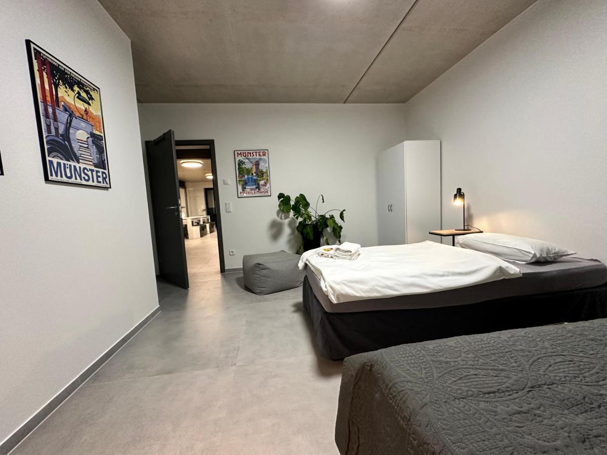 Luxurioeses Apartment Direkt Am Kanal 125 M² - Youpartments Munster  Eksteriør bilde